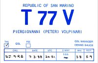 t77v-2  Republik San Marino