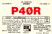 p40r  Aruba ist eine der drei ABC-Inseln (Aruba, Bonaire, Curaçao)