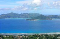 s79kg-4-Praslin  Die Insel Praslin ist die zweitgrößte Insel der Seychellen (Tauchparadies)